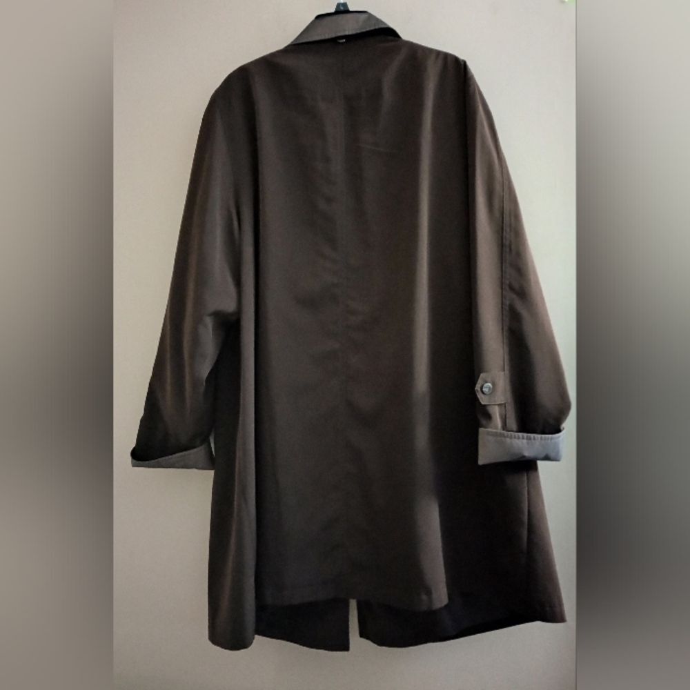 East 5th Brown Champagne Coat With Removable Insert Size 2X - Picture 2 of 13